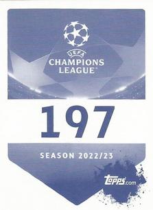 2022-23 Topps UEFA Champions League Sticker Collection #197 Sergio Busquets Back