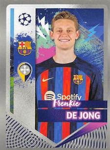 2022-23 Topps UEFA Champions League Sticker Collection #198 Frenkie de Jong Front