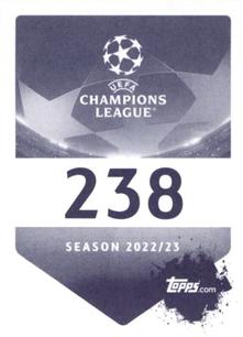 2022-23 Topps UEFA Champions League Sticker Collection #238 Joaquín Correa Back