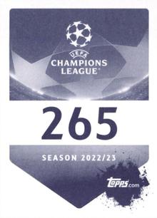 2022-23 Topps UEFA Champions League Sticker Collection #265 Ignace van Der Brempt Back