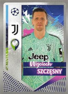 2022-23 Topps UEFA Champions League Sticker Collection #279 Wojciech Szczęsny Front
