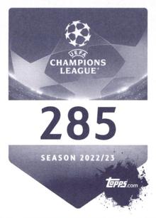 2022-23 Topps UEFA Champions League Sticker Collection #285 Juan Cuadrado Back