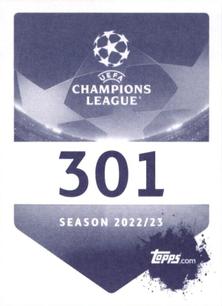 2022-23 Topps UEFA Champions League Sticker Collection #301 Kostas Tsimikas Back