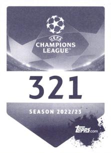 2022-23 Topps UEFA Champions League Sticker Collection #321 Kalvin Phillips Back