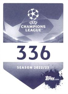 2022-23 Topps UEFA Champions League Sticker Collection #336 Chancel Mbemba Back