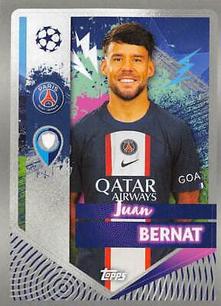2022-23 Topps UEFA Champions League Sticker Collection #356 Juan Bernat Front