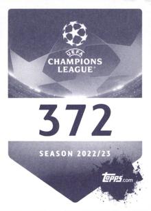 2022-23 Topps UEFA Champions League Sticker Collection #372 Angeliño Back