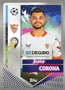 2022-23 Topps UEFA Champions League Sticker Collection #412 Jesús Corona Front