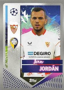 2022-23 Topps UEFA Champions League Sticker Collection #414 Joan Jordán Front
