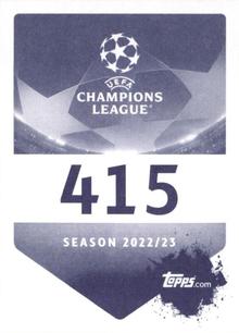 2022-23 Topps UEFA Champions League Sticker Collection #415 Lucas Ocampos Back
