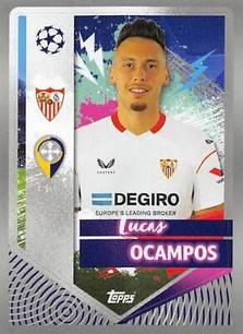 2022-23 Topps UEFA Champions League Sticker Collection #415 Lucas Ocampos Front