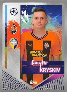 2022-23 Topps UEFA Champions League Sticker Collection #430 Dmytro Kryskiv Front