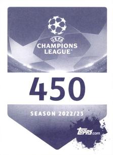 2022-23 Topps UEFA Champions League Sticker Collection #450 Daniel Bragança Back