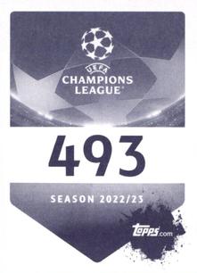2022-23 Topps UEFA Champions League Sticker Collection #493 Geoffrey Kondogbia Back