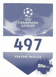 2022-23 Topps UEFA Champions League Sticker Collection #497 Casemiro Back