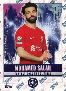 2022-23 Topps UEFA Champions League Sticker Collection #525 Mohamed Salah Front