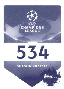 2022-23 Topps UEFA Champions League Sticker Collection #534 Steven Gerrard Back