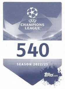2022-23 Topps UEFA Champions League Sticker Collection #540 Alexia Putellas Back