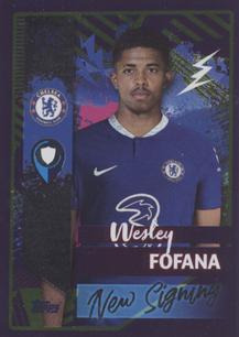 2022-23 Topps UEFA Champions League Sticker Collection #556 Wesley Fofana Front