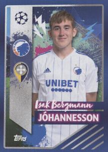 2022-23 Topps UEFA Champions League Sticker Collection #571 Ísak Bergmann Jóhannesson Front