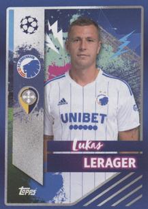 2022-23 Topps UEFA Champions League Sticker Collection #572 Lukas Lerager Front