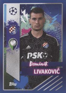 2022-23 Topps UEFA Champions League Sticker Collection #597 Dominik Livaković Front