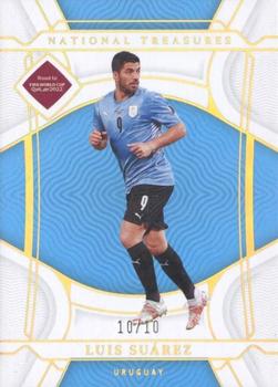 2022 Panini National Treasures FIFA Road to World Cup - Gold #150 Luis Suarez Front