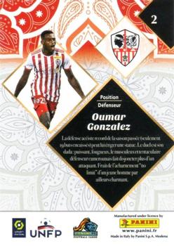 2022-23 Panini FC Ligue 1 #2 Oumar Gonzalez Back