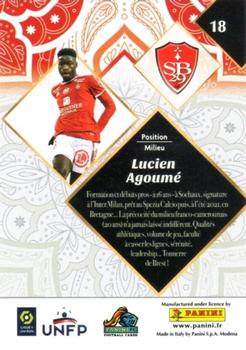 2022-23 Panini FC Ligue 1 #18 Lucien Agoumé Back