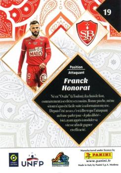 2022-23 Panini FC Ligue 1 #19 Franck Honorat Back