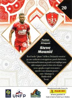 2022-23 Panini FC Ligue 1 #20 Steve Mounié Back