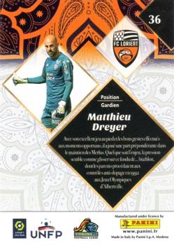 2022-23 Panini FC Ligue 1 #36 Matthieu Dreyer Back