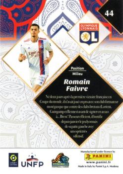 2022-23 Panini FC Ligue 1 #44 Romain Faivre Back