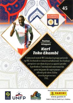2022-23 Panini FC Ligue 1 #45 Karl Brillant Toko-Ekambi Back