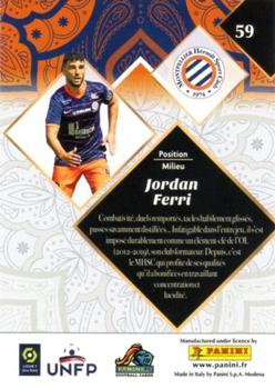 2022-23 Panini FC Ligue 1 #59 Jordan Ferri Back