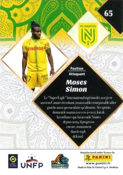 2022-23 Panini FC Ligue 1 #65 Moses Simon Back