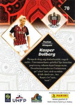 2022-23 Panini FC Ligue 1 #70 Kasper Dolberg Back