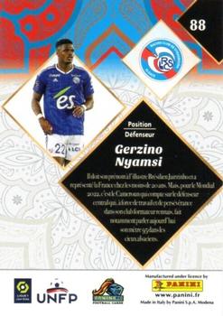 2022-23 Panini FC Ligue 1 #88 Gerzino Nyamsi Back