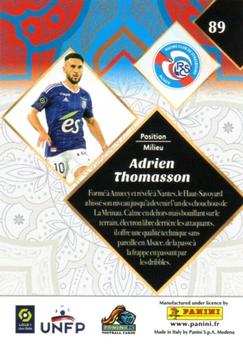 2022-23 Panini FC Ligue 1 #89 Adrien Thomasson Back