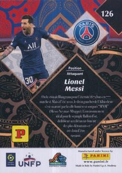 2022-23 Panini FC Ligue 1 - Ultra Premium / Rare Bronze #126 Lionel Messi Back