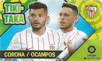 2022-23 Chicle Liga #57 Corona / Ocampos Front