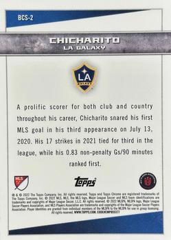 2022 Topps Chrome MLS - Big City Strikers #BCS-2 Chicharito Back