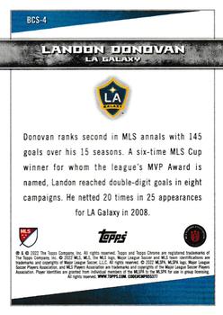 2022 Topps Chrome MLS - Big City Strikers #BCS-4 Landon Donovan Back