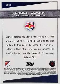 2022 Topps Chrome MLS - Big City Strikers #BSC-6 Caden Clark Back