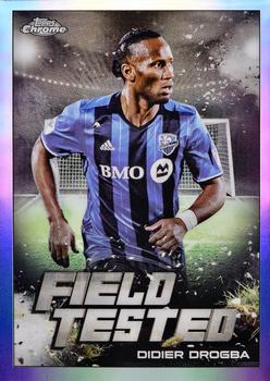 2022 Topps Chrome MLS - Field Tested #FT-2 Didier Drogba Front