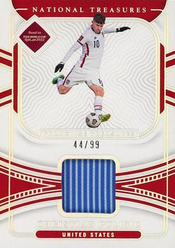 2022 Panini National Treasures FIFA Road to World Cup - Franchise Treasures #FT-CP Christian Pulisic Front