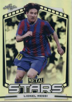 2022 Leaf Metal Stars #SS-03 Lionel Messi Front