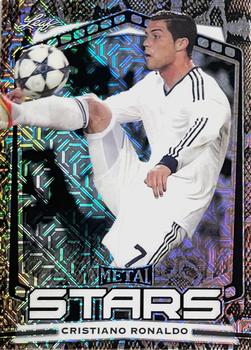 2022 Leaf Metal Stars - Snake Skin Mojo #SS-01 Cristiano Ronaldo Front