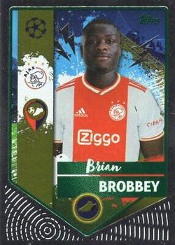2022-23 Topps UEFA Champions League Sticker Collection - Green Foil #56 Brian Brobbey Front