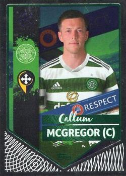 2022-23 Topps UEFA Champions League Sticker Collection - Green Foil #124 Callum McGregor Front